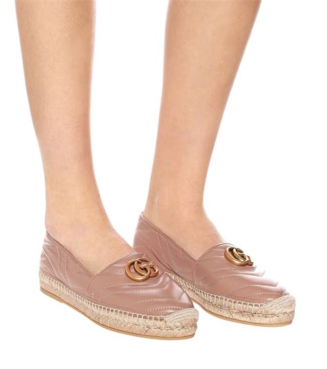 gucci marmont espadrilles|gucci marmont flat sandals.